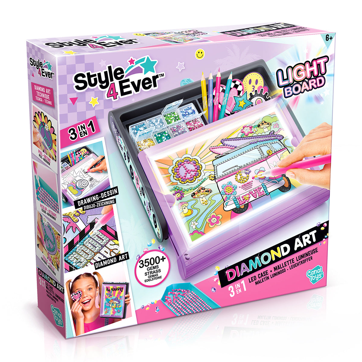 LED-DIAMOND PAINTING KOFFER 3-IN-1 – CANAL TOYS