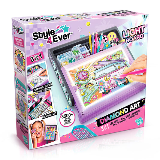 CUSTODIA LED 3 IN 1 DIAMOND ART – CANAL TOYS