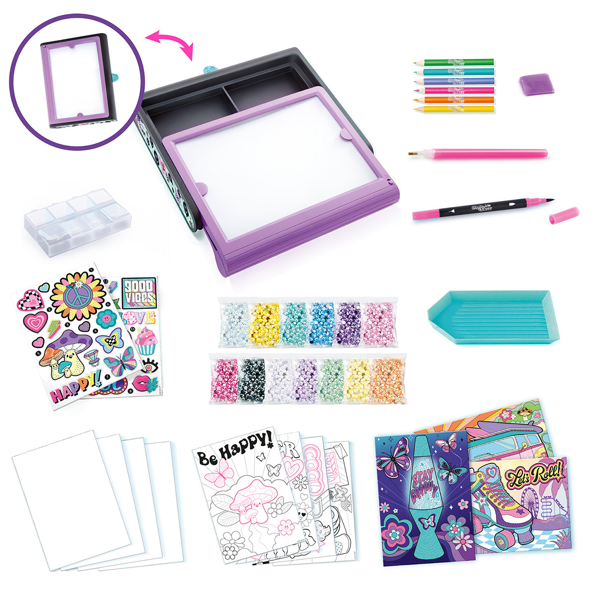 LED-DIAMOND PAINTING KOFFER 3-IN-1 – CANAL TOYS