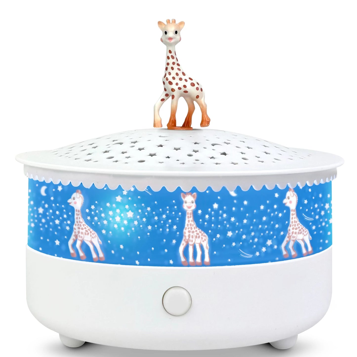 MUSIKALISCHES NACHTLICHT UND STERNENHIMMEL, SOPHIE DIE GIRAFEE