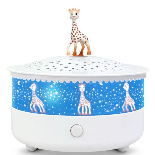 MUSIKALISCHES NACHTLICHT UND STERNENHIMMEL, SOPHIE DIE GIRAFEE
