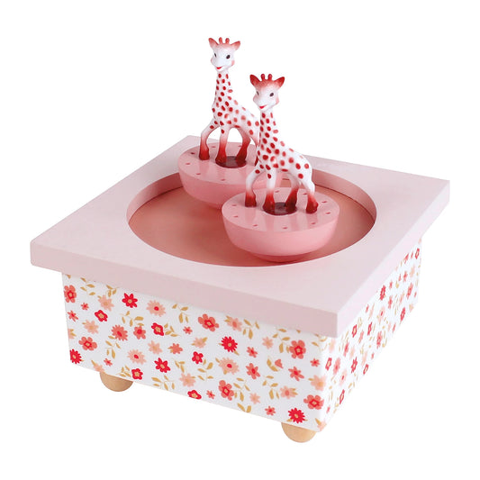 SPIELUHR TANZENDE SOPHIE LA GIRAFFA, MAGNETISCHE BLUMEN