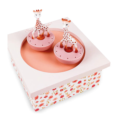 SPIELUHR TANZENDE SOPHIE LA GIRAFFA, MAGNETISCHE BLUMEN