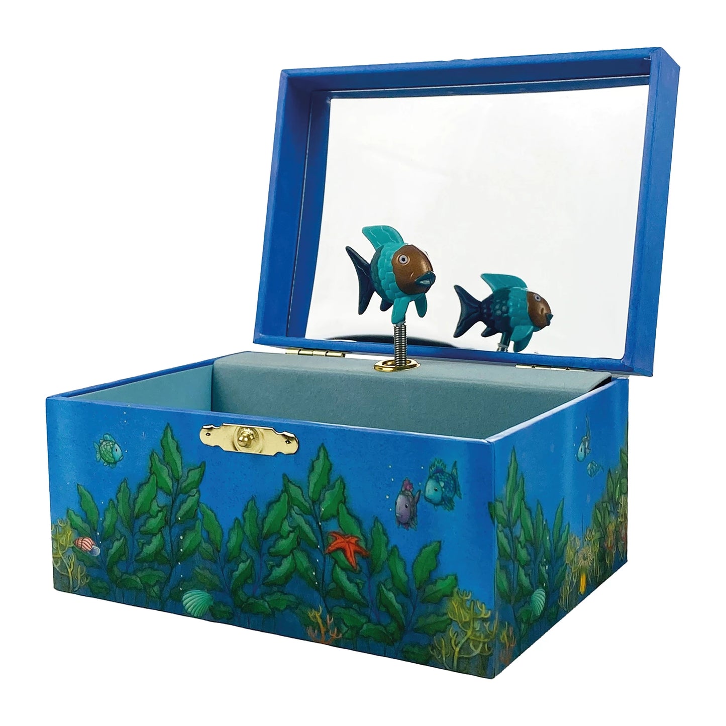 PORTAGIOIE CON MUSICA, PESCE ARCOBALENO, FOSFORESCENTE