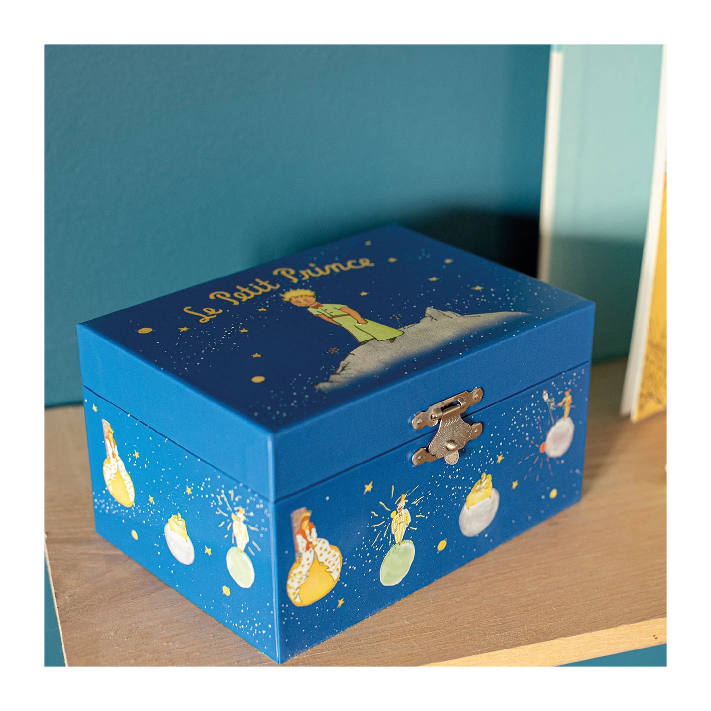 PORTAGIOIE CON MUSICA, PICCOLO PRINCIPE, BLU, FOSFORESCENTE