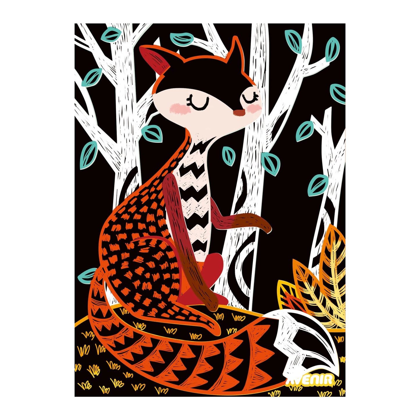IMAGES D'ANIMAUX À GRATTER