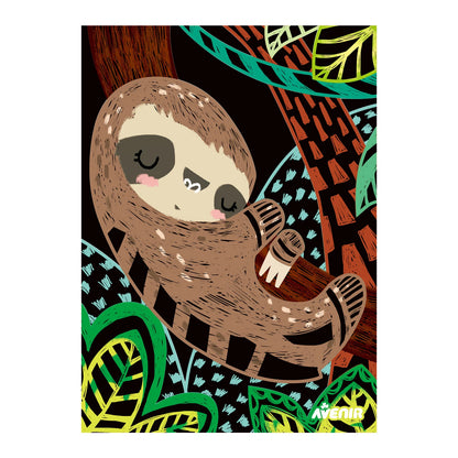 IMAGES D'ANIMAUX À GRATTER