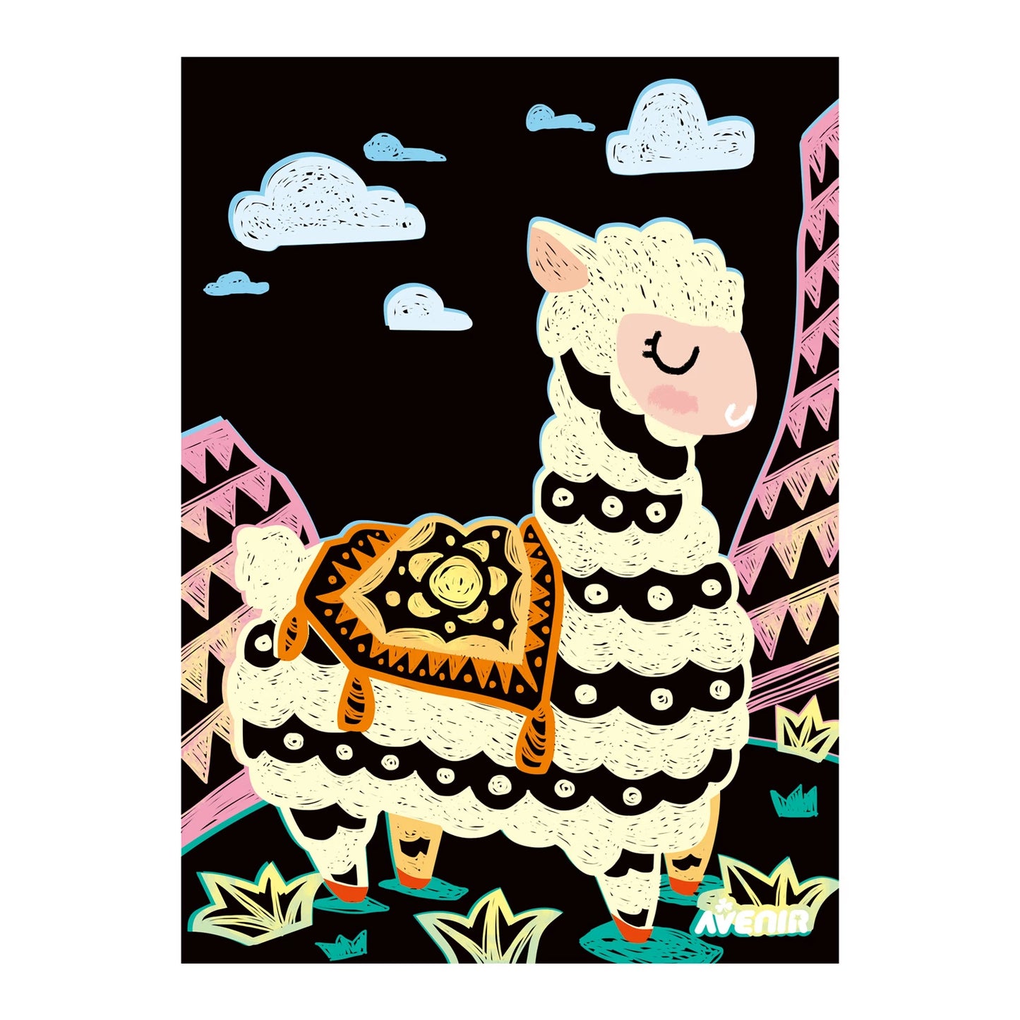 IMAGES D'ANIMAUX À GRATTER