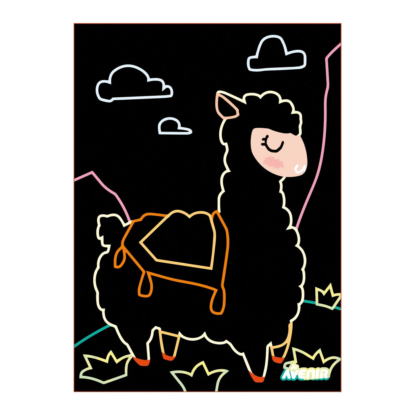 IMAGES D'ANIMAUX À GRATTER