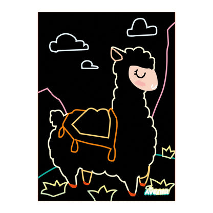 IMAGES D'ANIMAUX À GRATTER