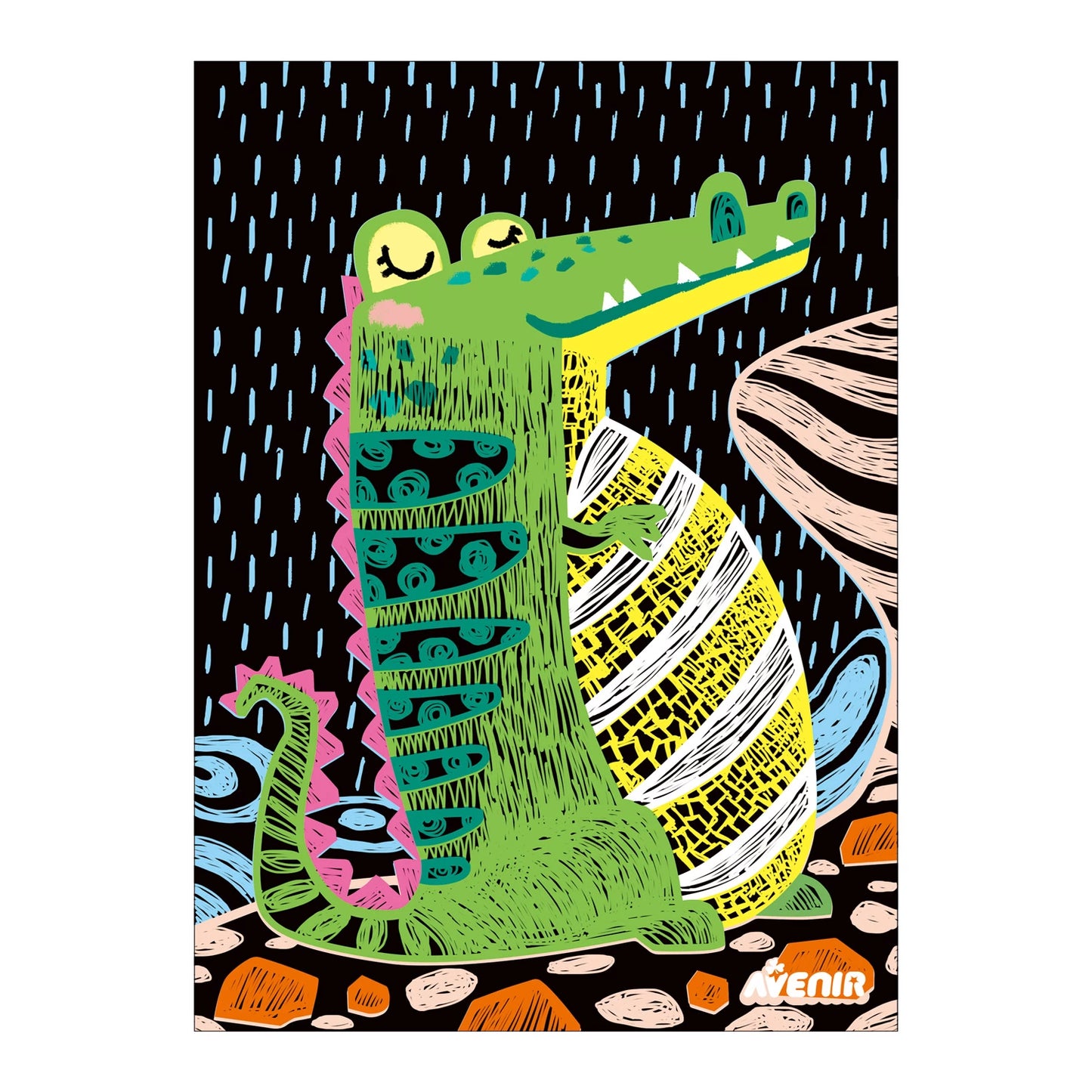 IMAGES D'ANIMAUX À GRATTER
