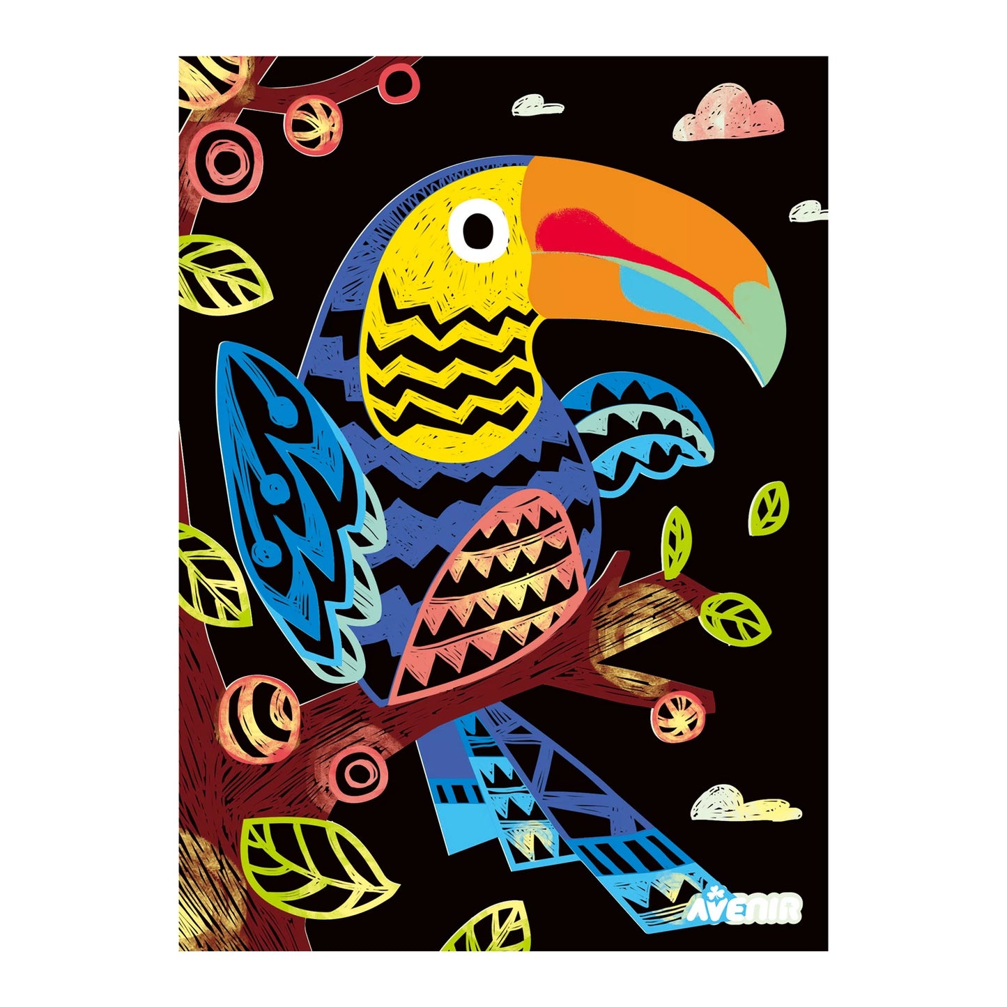 OISEAU À GRATTER