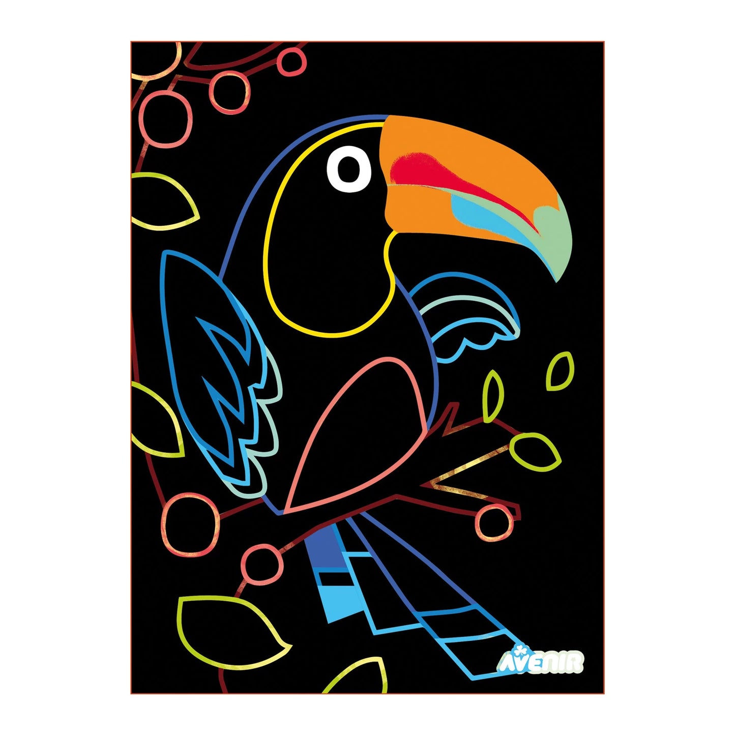 OISEAU À GRATTER