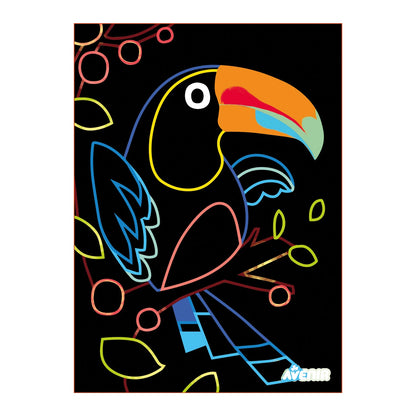 OISEAU À GRATTER