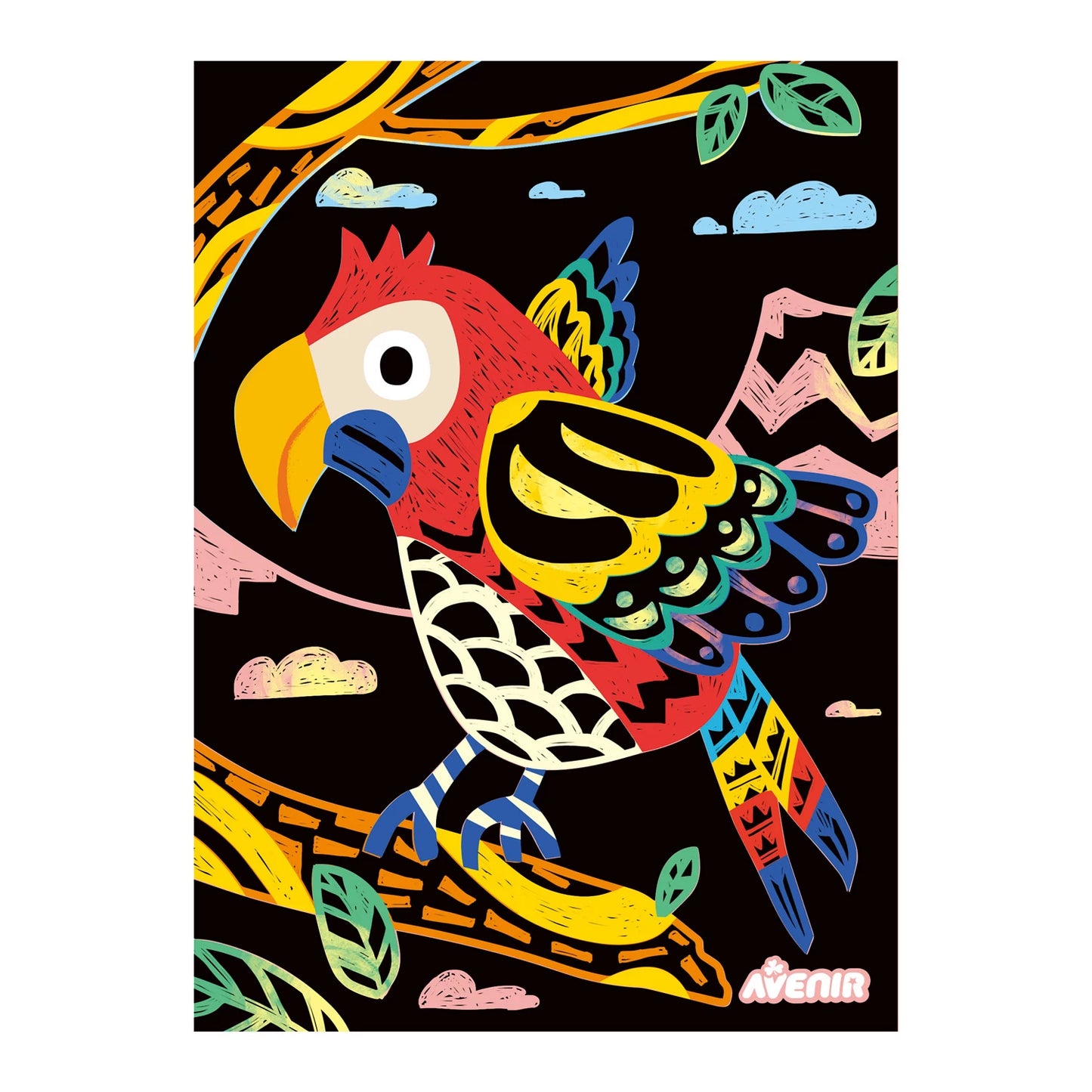 OISEAU À GRATTER