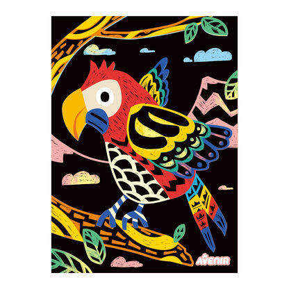OISEAU À GRATTER