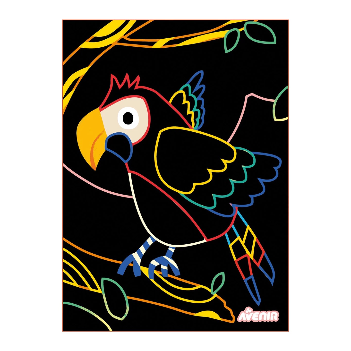 OISEAU À GRATTER