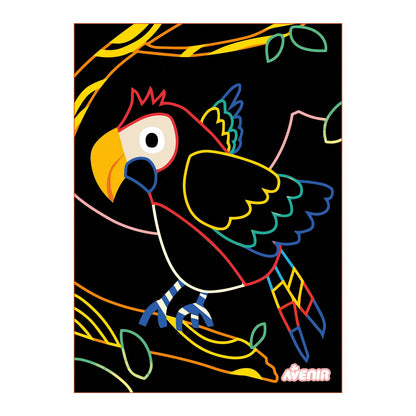 OISEAU À GRATTER