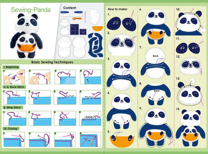 KIT DE COUTURE PANDA