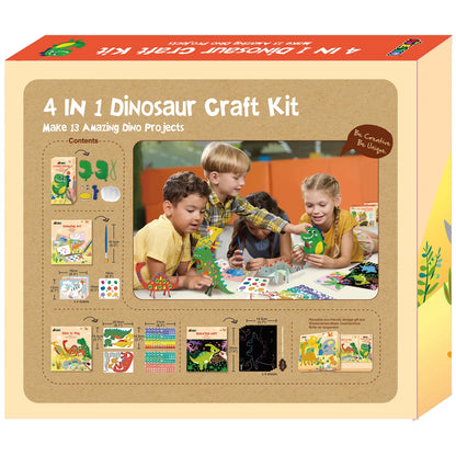 SET CREATIVO DI DINOSAURI