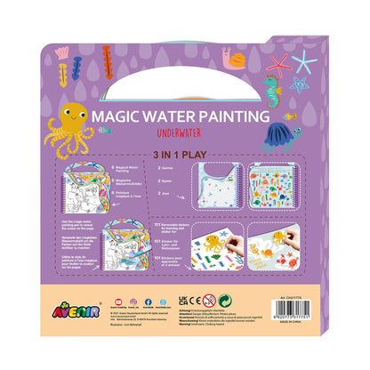 3 IN 1 BUCH MIT UNTERWASSER-AKTIVITÄTEN