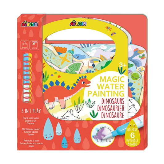 LIBRO DI ATTIVITÀ SUI DINOSAURI 3 IN 1