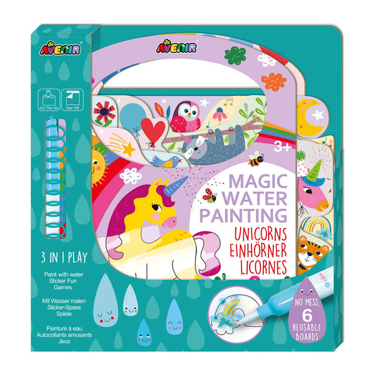 LIBRO DI ATTIVITÀ 3 IN 1 UNICORNI