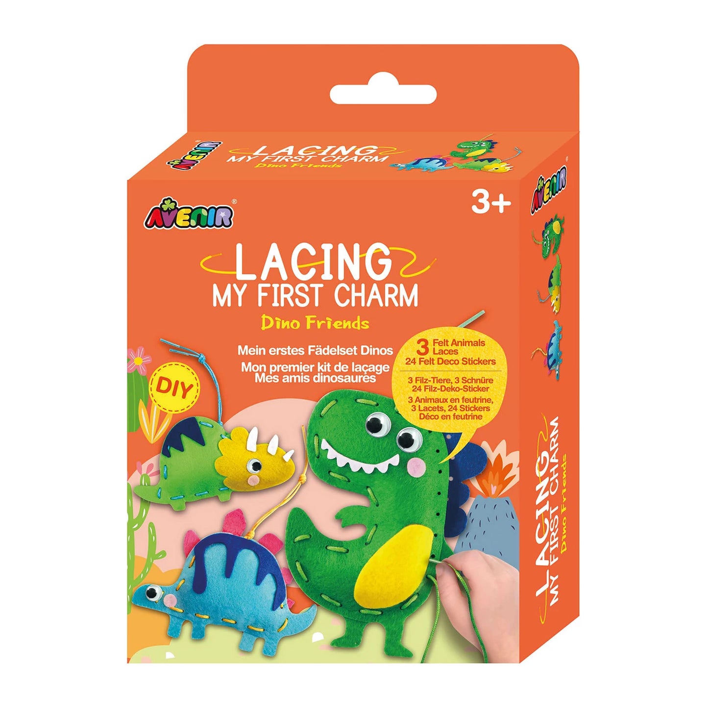 KIT DE COUTURE DINOSAURES