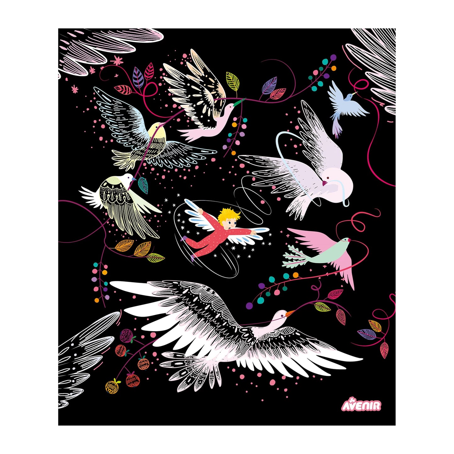 VOYAGE MAGIQUE AVEC LA TECHNIQUE DU SCRATCH ART LUMINEUX