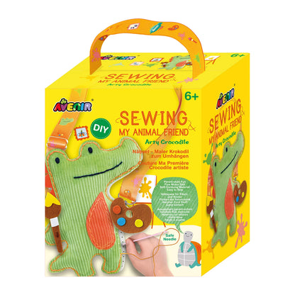 TROUSSE DE COUTURE BANDOULIÈRE CROCODILE