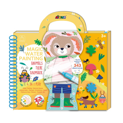 4-IN-1-AKTIVITÄTSBUCH WALDTIERE