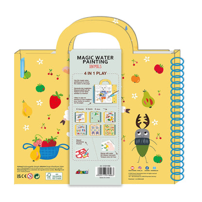 4-IN-1-AKTIVITÄTSBUCH WALDTIERE
