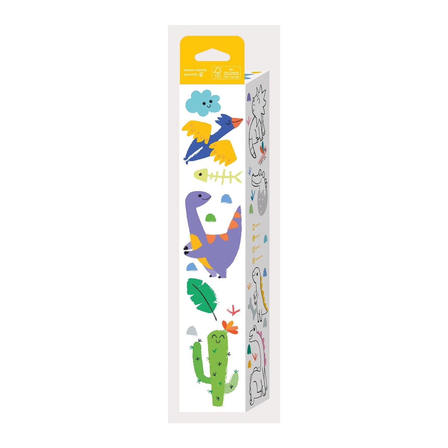 DINO-WACHSMALSTIFT-SET