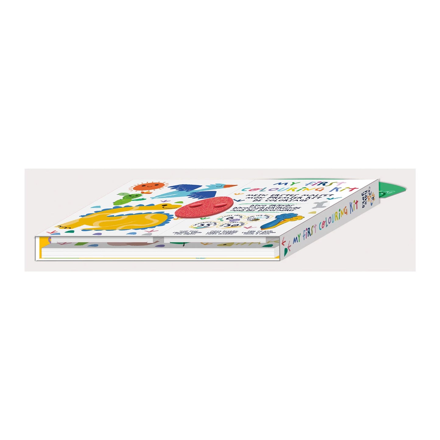 PREMIER SET DE CRAYONS DE CIRE DINO
