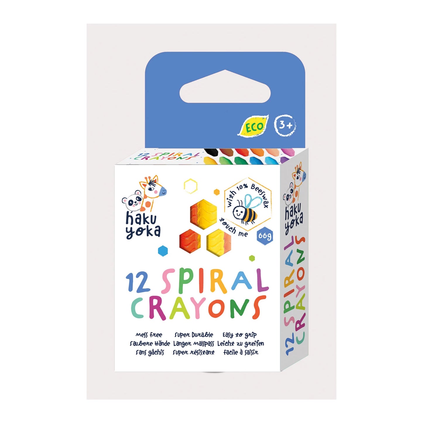 CRAYONS DE CIRE, 12 COULEURS