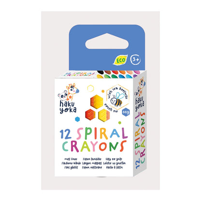 CRAYONS DE CIRE, 12 COULEURS