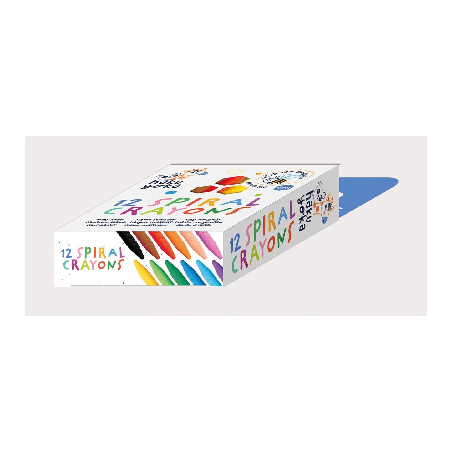 CRAYONS DE CIRE, 12 COULEURS