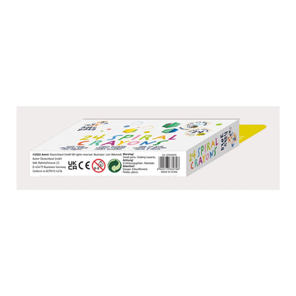 CRAYONS DE CIRE, 24 COULEURS