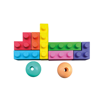 CAMION DE CRAYONS DE CIRE EN BLOCS