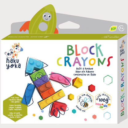 BLOC D'EXPOSITION DE CRAYONS DE CIRE