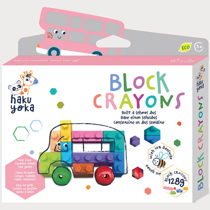 BLOC D'EXPOSITION DE CRAYONS DE CIRE