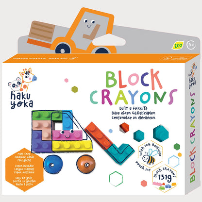 BLOC D'EXPOSITION DE CRAYONS DE CIRE