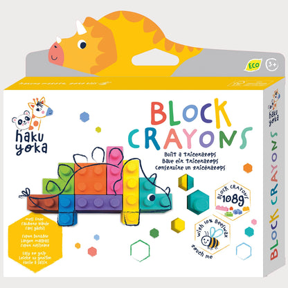 BLOC D'EXPOSITION DE CRAYONS DE CIRE