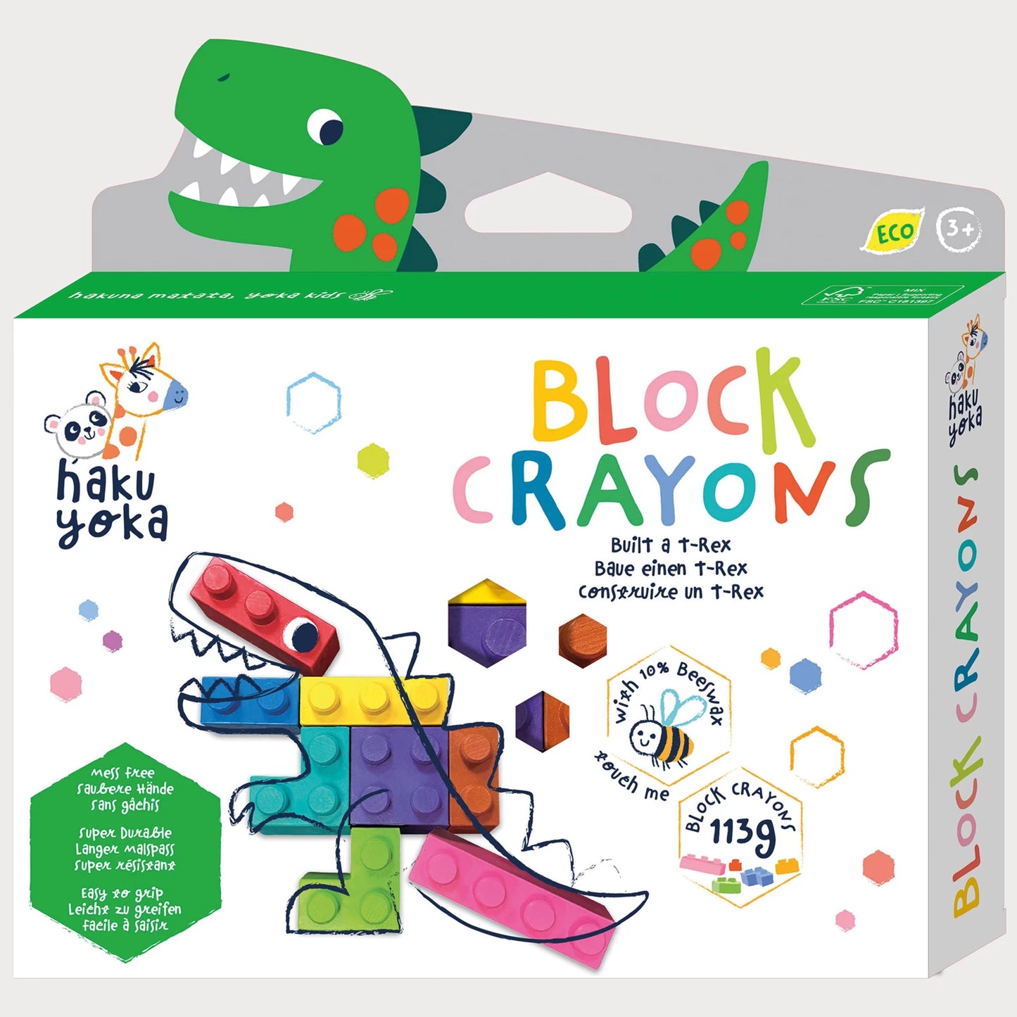 BLOC D'EXPOSITION DE CRAYONS DE CIRE