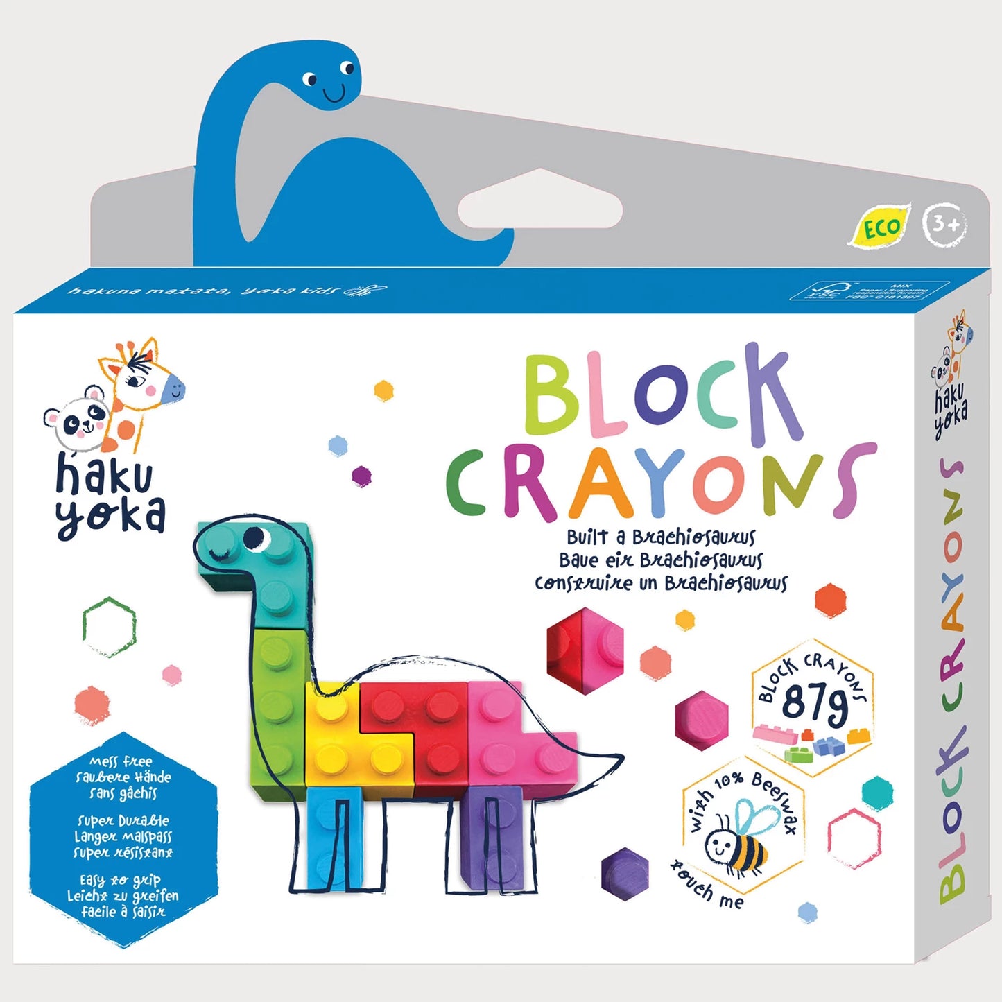 BLOC D'EXPOSITION DE CRAYONS DE CIRE
