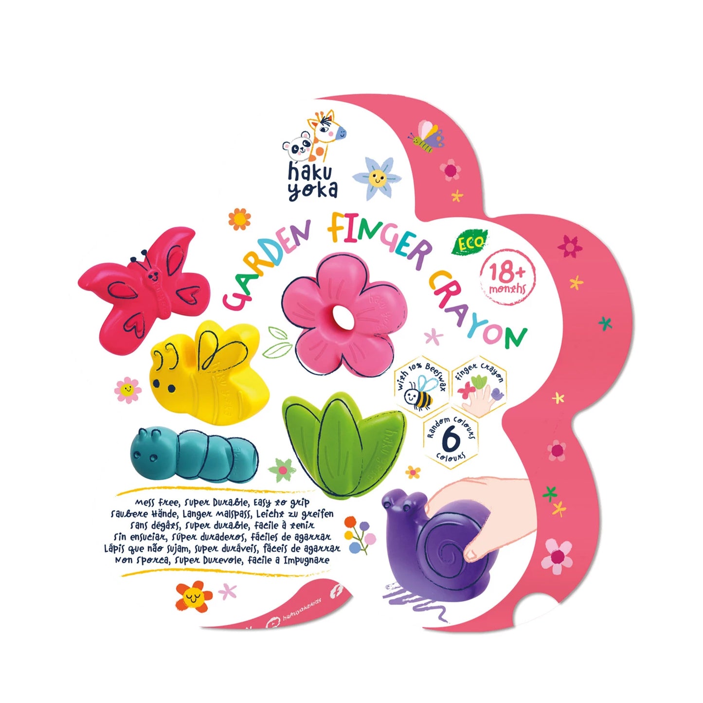 ENSEMBLE DE CRAYONS DE CIRE POUR LE JARDIN