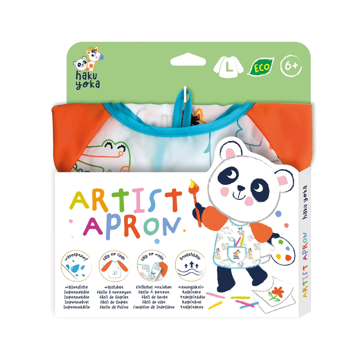 GREMBIULE DA DISEGNO PER BAMBINI, TAGLIA L