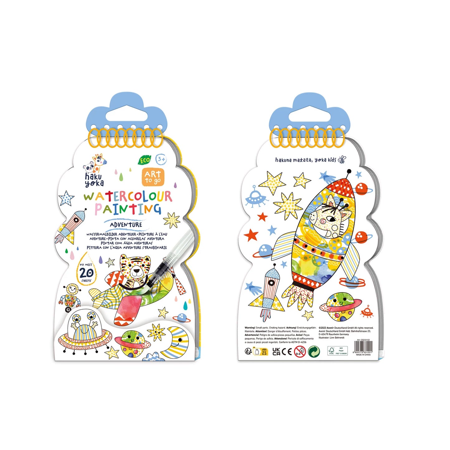 AVENTURE DANS LE LIVRE DES AQUARELLES