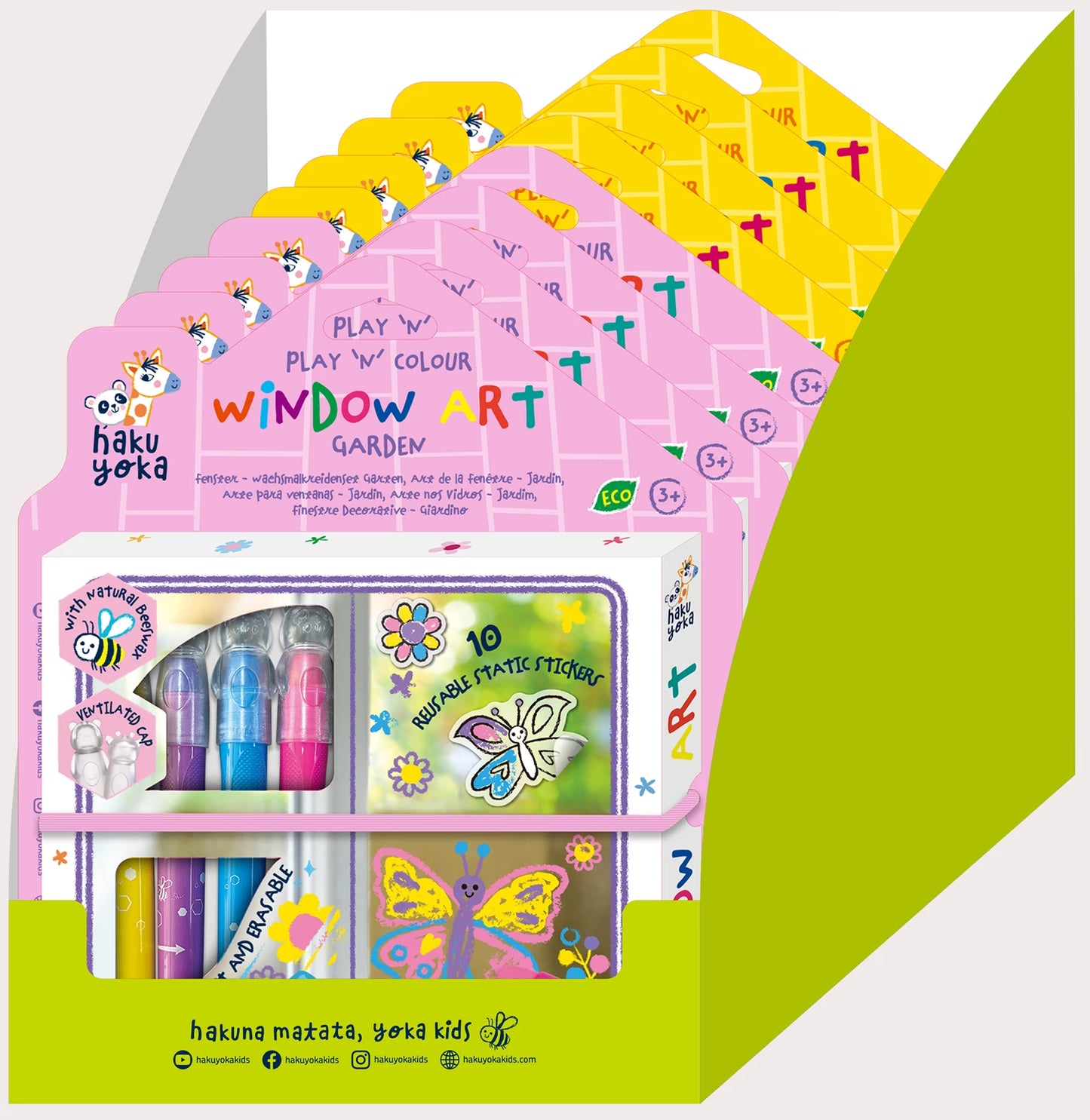ENSEMBLE DE CRAYONS DE CIRE POUR VITRINES