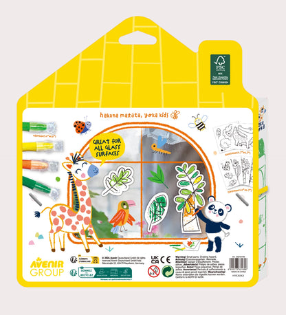 ENSEMBLE DE CRAYONS DE CIRE POUR VITRINES